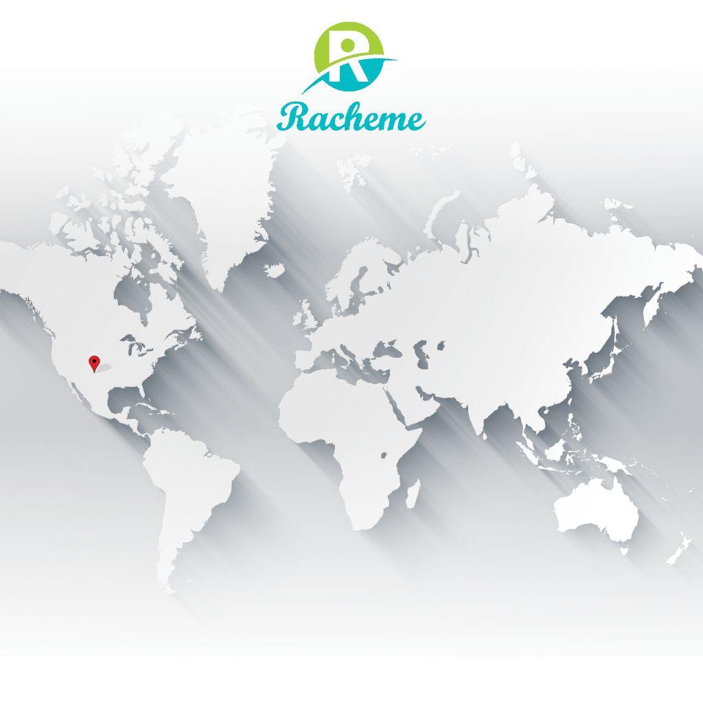 World Map with Racheme Location